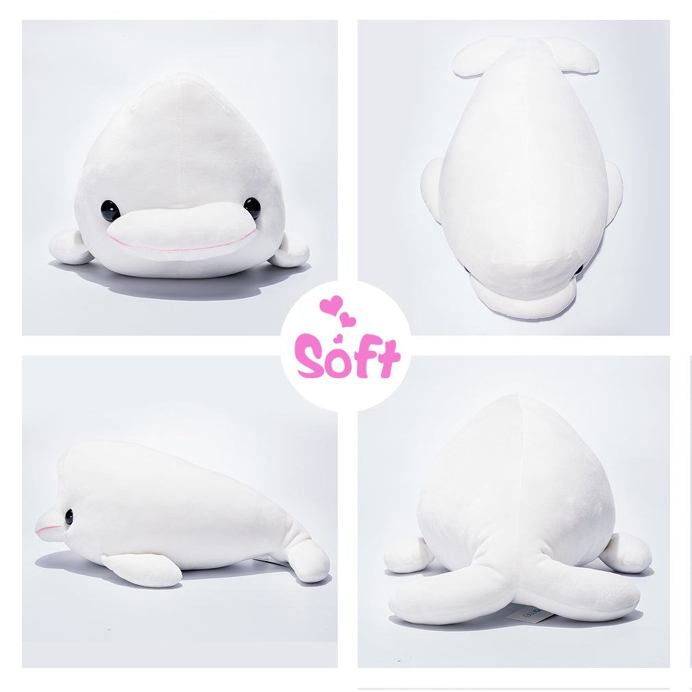 Whale Stuffed Animal | 23.5'' Neat Soft Large Pillow |  Plush Toy